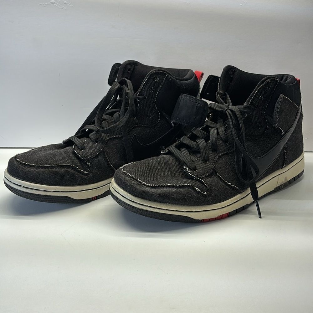 Nike Dunk High CMFT Black 705434-001 Size 8.5 - Picture 3 of 8